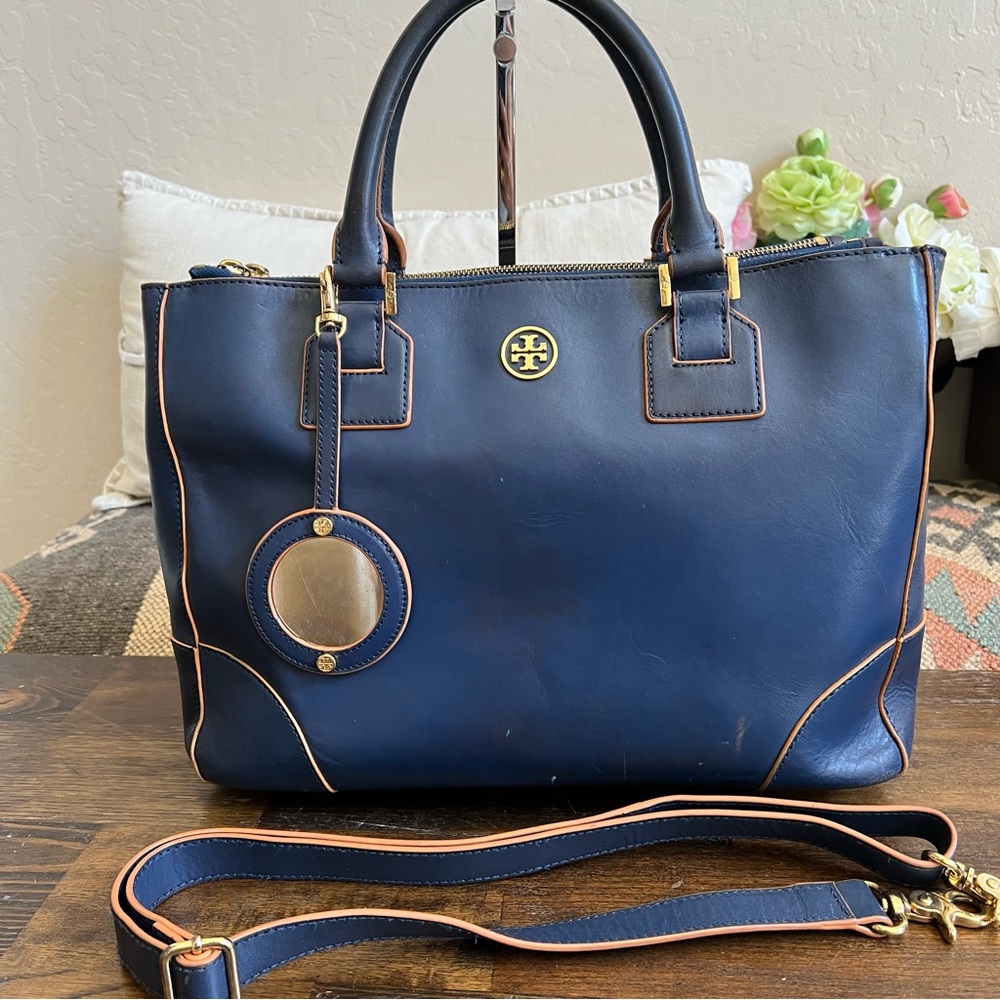 Tory Burch Robinson Tri Compartment Tote/Crossbody